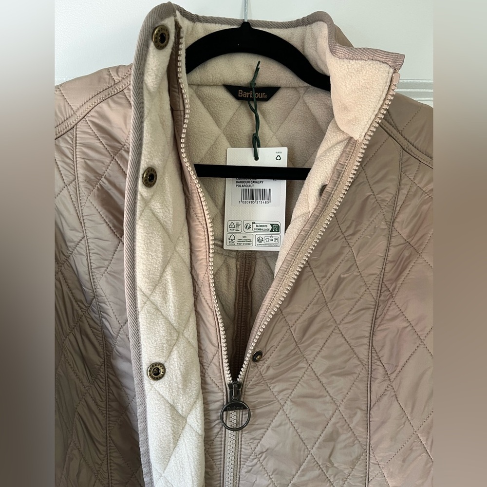 Barbour Cavalry Polarquilt Jacket NWT - Women’s US8/UK12 - Picture 3 of 5